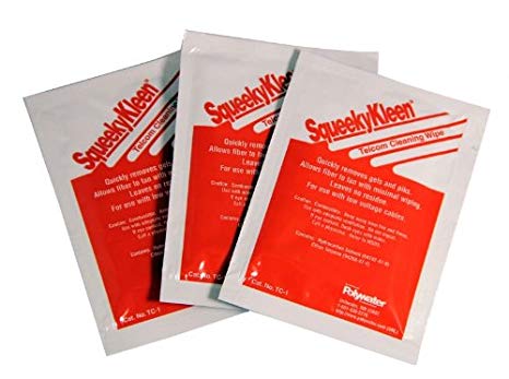 Telcom Cleaner-Saturated Wipe (12 pk.)