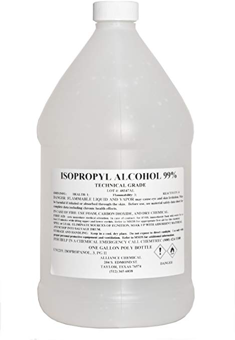 1 Case Alcohol, 4 Gallons/Case