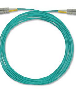 LC-LC, 10G, 50/125, LOF Aqua, 10 Mtr. Duplex