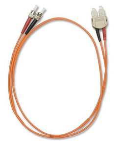 ST-SC, 1Mtr, 62.5 Duplex, Patchcord