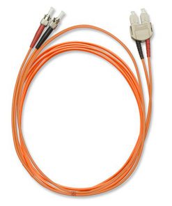 ST-SC, 2Mtr, 62.5 Duplex, Patchcord
