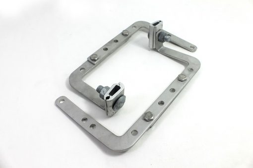 Adjustable aerial hanger bracket for PUP and Coyote Closures