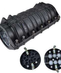 PUP Closure Unitube Version, holds up to 4 splice trays/48 single fiber splices