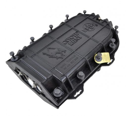 Expanded Runt holds 4 splice trays, up to 48 single fiber splices
