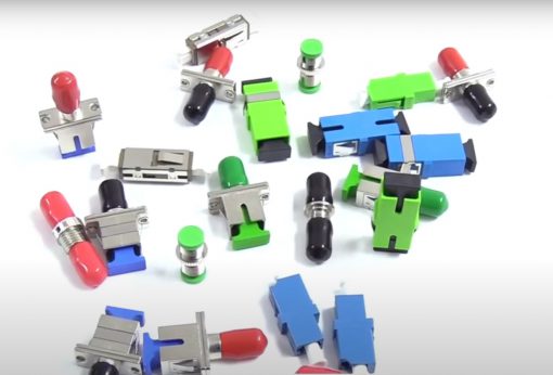 SM/MM Female-Female Adapter Assortment w/ ST Bare Fiber Adapter
