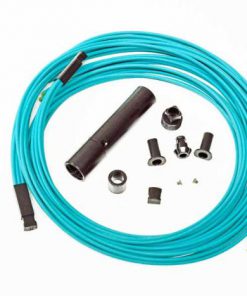 2mm, 12 Fiber Breakout Kit (40 Inch Tubing) --Aqua