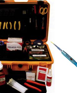 Fusion Splicing Tool Kit with Visual Fault Locator and Cleaver