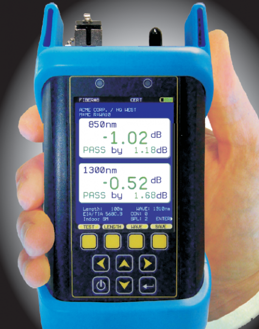 TM001-SM and Fiber OWL 7 Optical Power Meter w/VFL