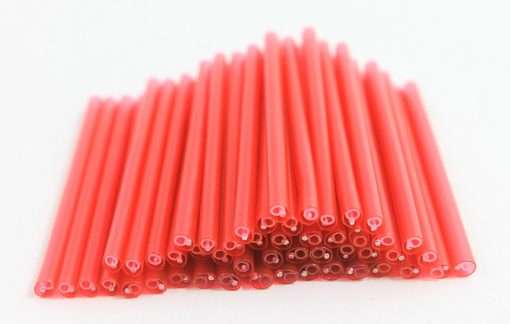 Standard 60mm Shrink Sleeve Red Packs of 50.