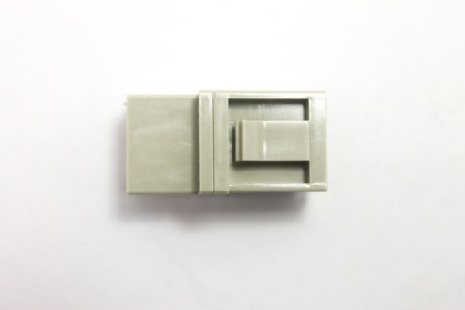 LC Adapter Duplex Beige Multimode - No Flange, Style 5, Square