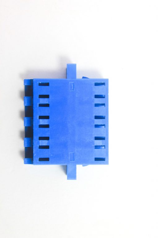 LC-LC, Quad, SM Blue, Duplex SC