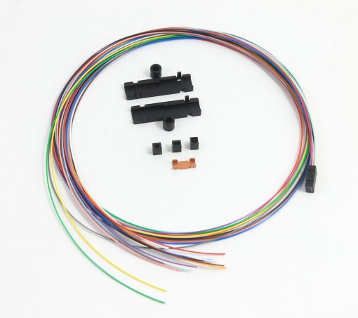 12 Fiber Fan-Out Kit (25 inch Tubing Length)