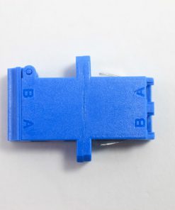 LC-LC, SM Duplex Blue w/Shutter