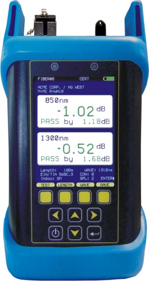 Fiber OWL 7 w/ VFL Optical Power Meter