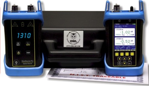Fiber OWL 7 WaveSource Pro Certification Test Kit