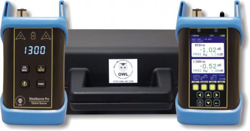 Fiber OWL 7 / WaveSource Pro Quad -- MM:850/1300 and SM: 1310/1550