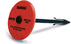 7 Inch disk with 13 inch Stainless Steel Stake