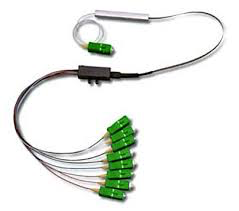 1x8 PLC with Fan Out with SC/APC Connectors