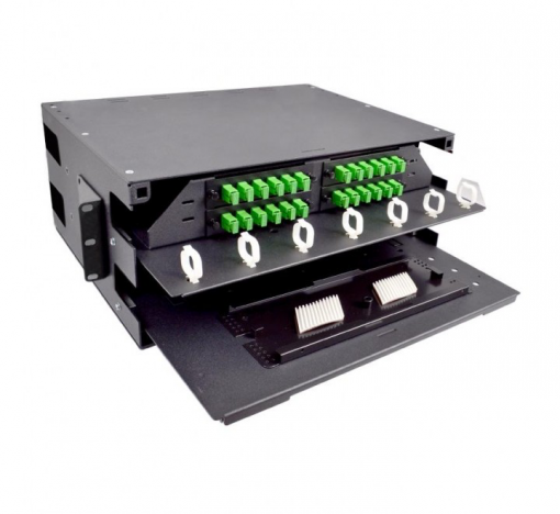 4RU patch and Splice Panel 4 Adapter Plates