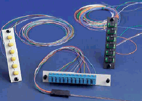 12F ST MM 3 METER PIGTAIL ASSY W/ 1 ST DUPLEX 6-PACK PB