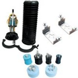 Three section endplate, 6 cable ports for Coyote