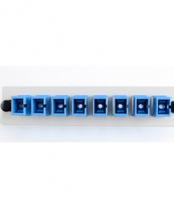 SC 8 Pack (Singlemode - Loaded)Off White w/Blue Adapters