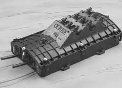 Terminal Closure, hermetically sealed, includes 6 SC/APC pigtails & bulkhead w/ SC/APC feed thru adapters