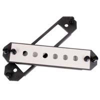 MTP 6 Pack Plate Loaded with Adapters, Off White