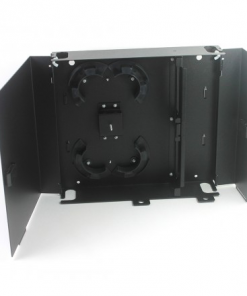 12 Port Economy Wall Mount Enclosure, Unloaded BLK