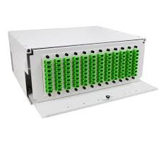 4RU Enclosure with Smoked Lexan Front and Solid Rear door, Off White