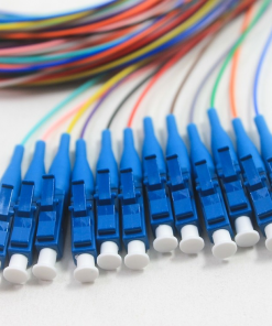 LC/UPC 900um Singlemode 12 pack, 3 Meters,, Blue Boots