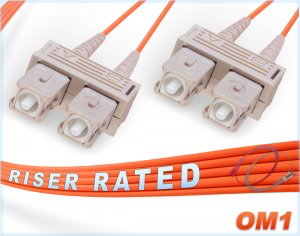 SC-SC, 50/125, 1 Mtr, Duplex Patch Cable