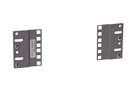19 Inch Flush Mount Adapter Bracket (Pair) Blk