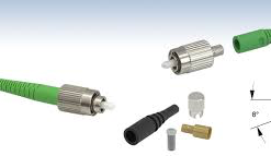 FC/APC SM (External Crimp) 1 Pack of 50, Standard Boot 3mm