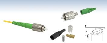 FC/APC SM (External Crimp) 1 Pack of 50, Standard Boot 3mm