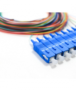 SC/UPC 900 um, 12 pack, 3 Meters, Blue Boots