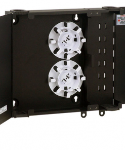 24 Port Economy Wall Mount (Black) Unloaded