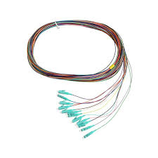 LC/PC SX+ 10G 900um 12 pack, 3 Meters, Aqua Boots