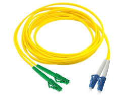 12F LC/APC SM 3 METER PIGTAIL ASSY W/ 1 LC/APC SM DUPLEX 6-PACK (GREEN ZIRC)