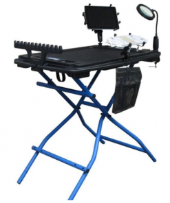 U-Teck Workstation w/cable management bracket and floor stand only.