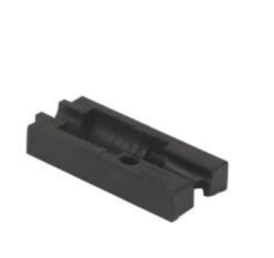 Splice On Connector Holder - Black - ABS Filled
